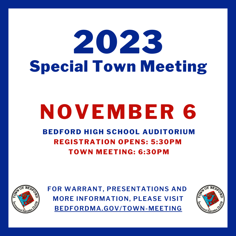 2023 Special Town Meeting